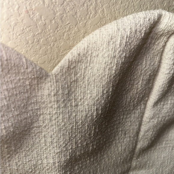 Express Metallic Tweed Corset Tube Top - Picture 5 of 7